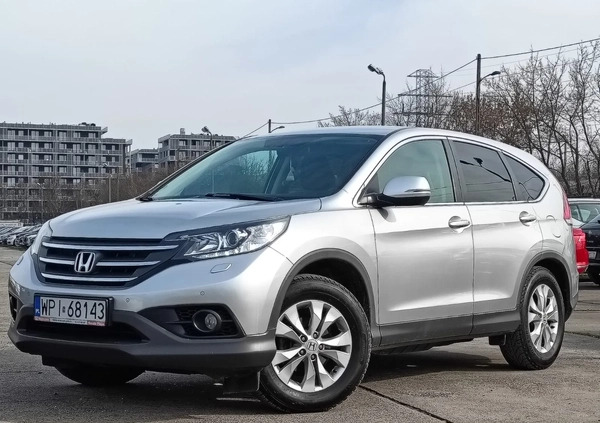 Honda CR-V cena 43900 przebieg: 254700, rok produkcji 2014 z Warszawa małe 379